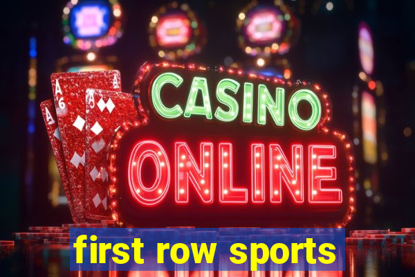 first row sports